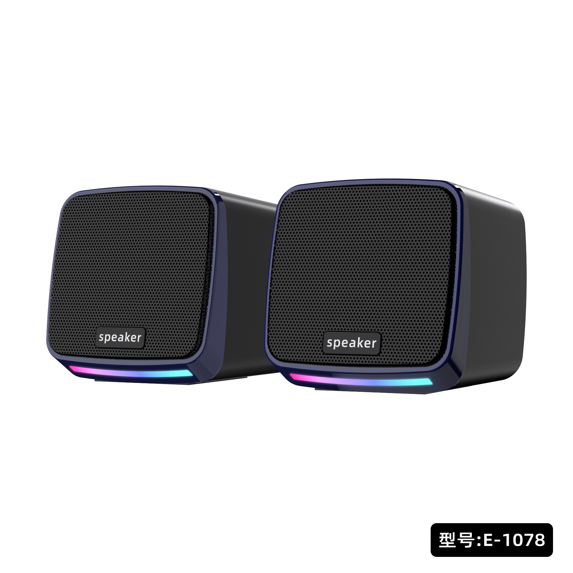 E-1078 notebook small audio desktop computer usb mini speaker multimedia mobile phone subwoofer home