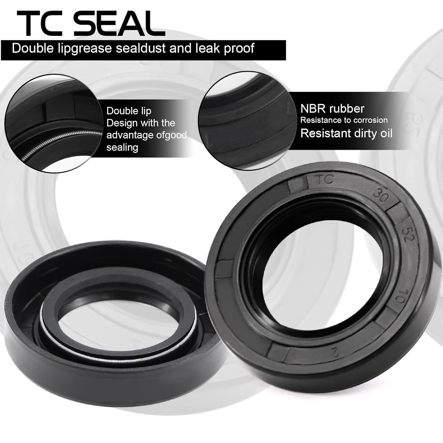 4Sets Suitable for Trailer Wheel Hub Kit with 25mm Axle30205