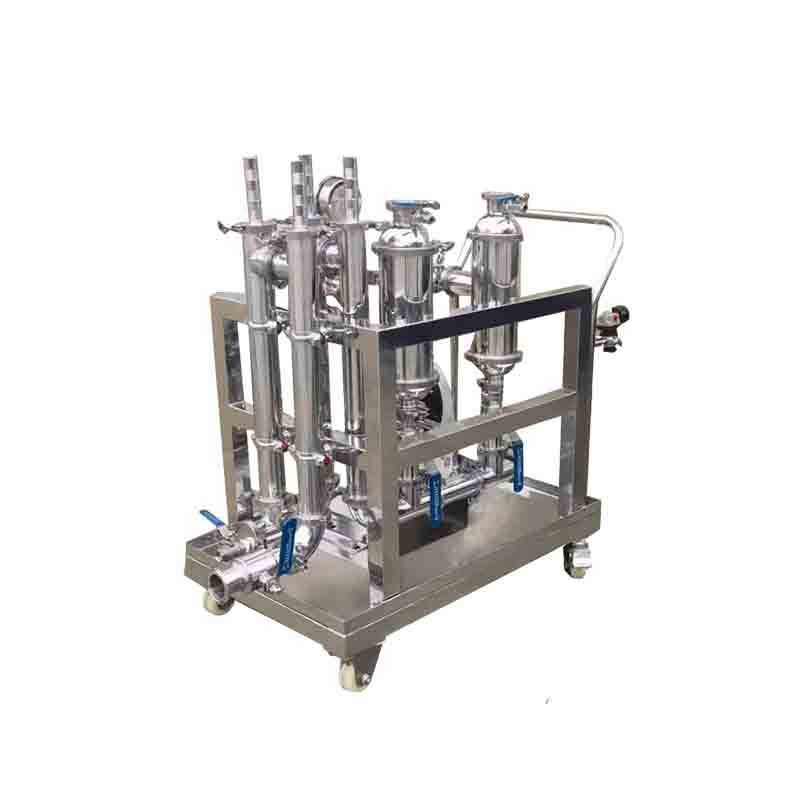 Customized U-Shaped Pipeline Iron Remover New Energy Iron Removal Filter Cart 304 Stainless Steel Iron Removal Cart Strong Magnetic Separator