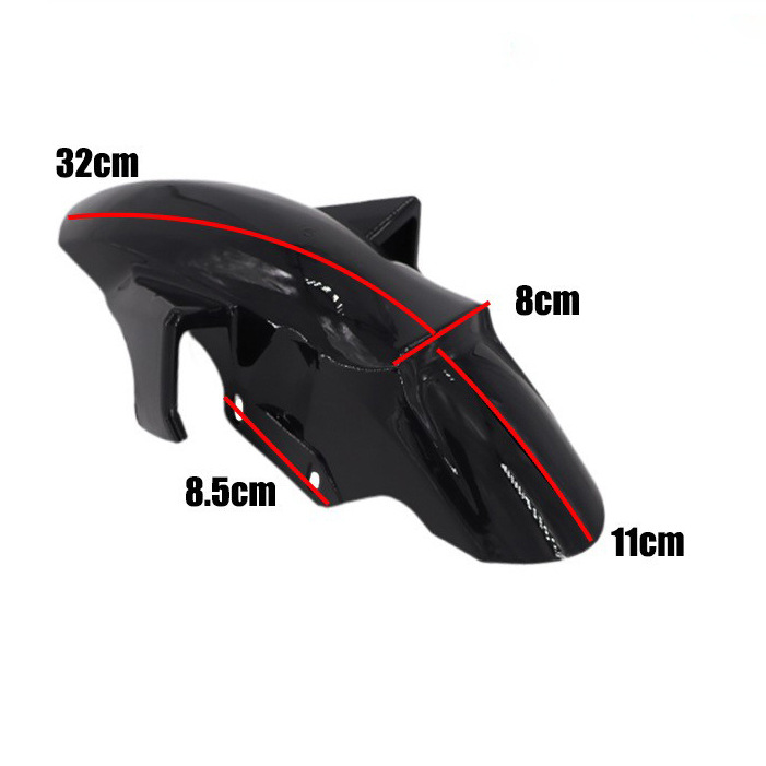 New Motorcycle Modification Accessories Yamaha Y15Zr Lc135 Fender Cross-Border Southeast Asia Factory Direct Sales