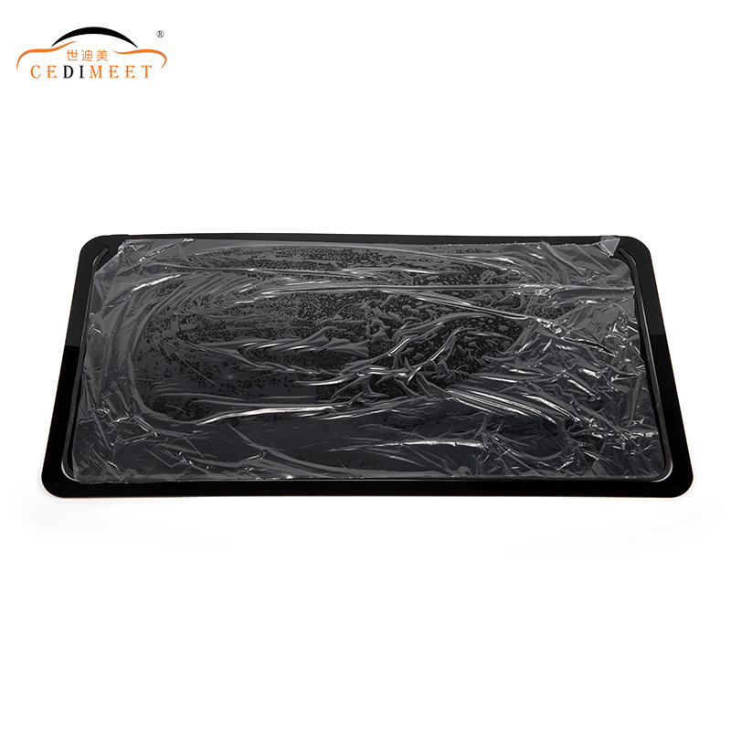 Suitable for automobile universal rubber edge new simulation sunroof 80*40CM sunroof block Sunroof Deflector