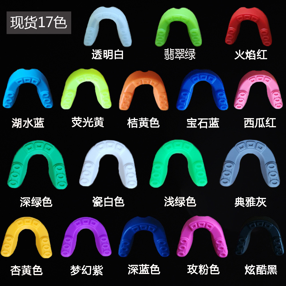 Заводской силиконовый капа для бокса, защитное снаряжение для взрослых, износостойкое, свободное от форм