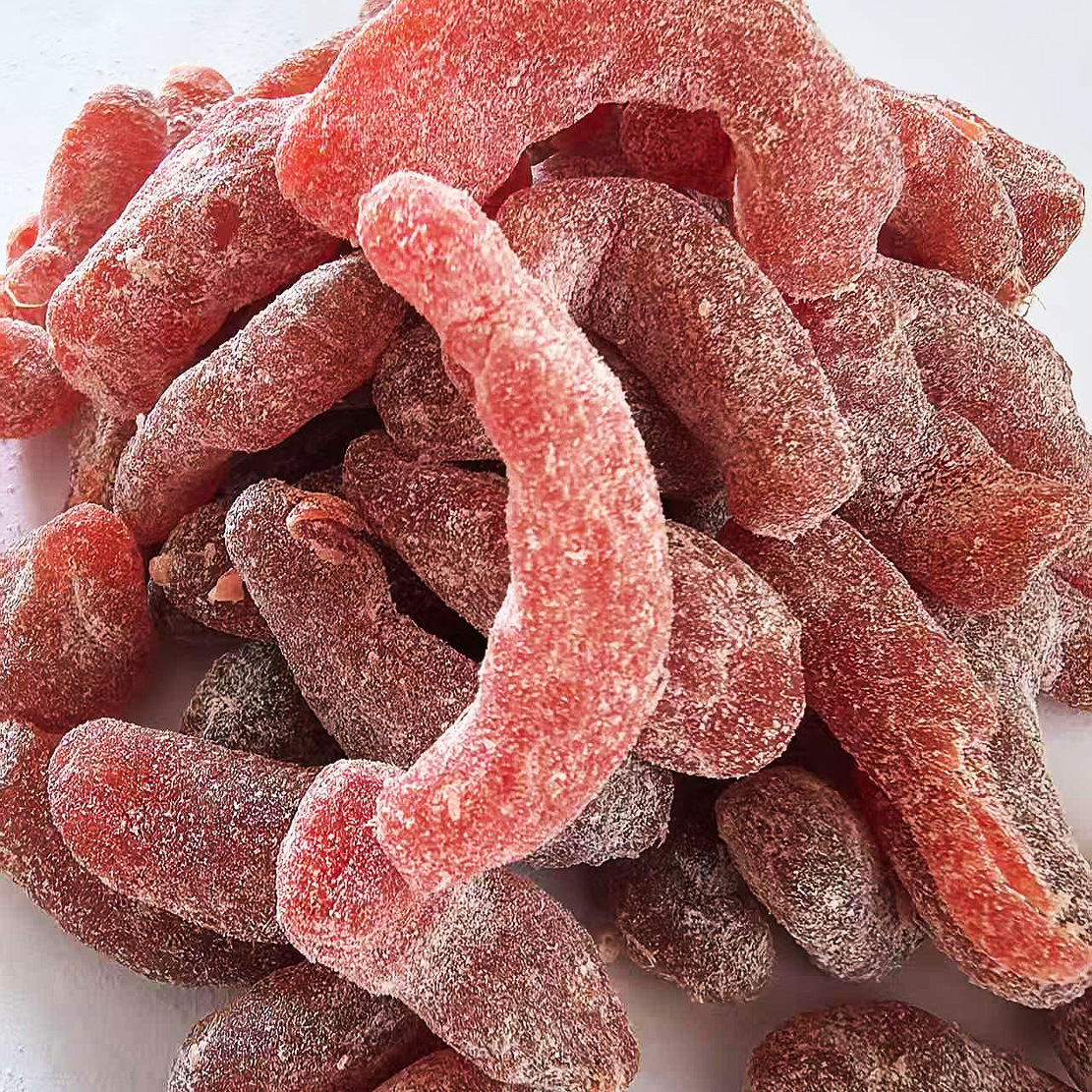 Astragalus, Codonopsis, Angelica, Black Ginger, Ginger Chips, Dried Ginger Flavor Tea Snacks, Ready-To-Eat Sweet Ginger Chips Snacks, Snack Food