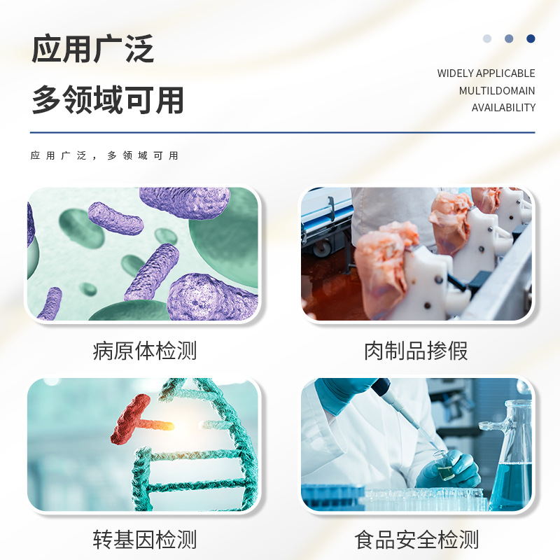 Meat Rapid Identification Equipment Meat Detector Real and Fake Meat Detection Meat Products Fluorescence Quantitative Pcr Meter