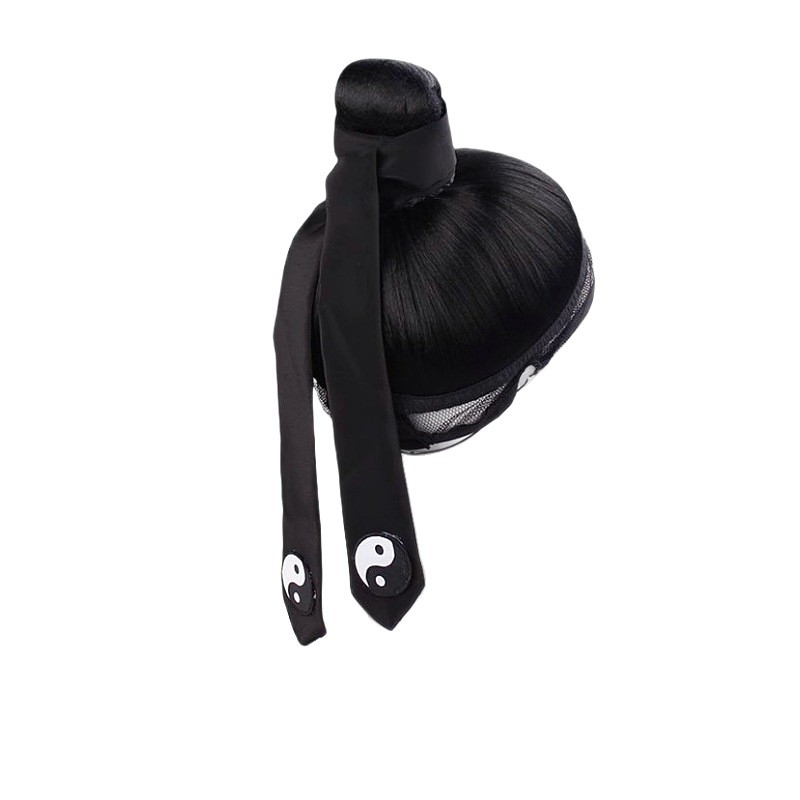 Headscarf Hat, Taoist Hat, Tai Chi Scarf, Lotus Leaf Scarf, Traditional Costume, Traditional Hair Scarf, Straps, Real Props and Clothing