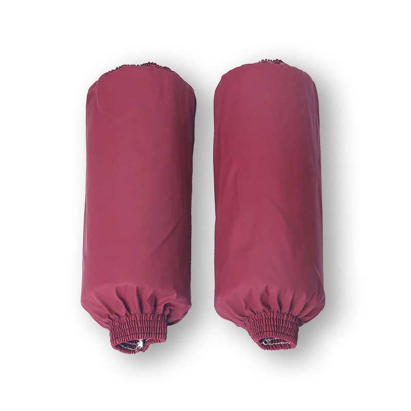 Factory wholesale printed logo waterproof oil-proof leather sleeve men's and women's kitchen anti-fouling work labor protection adult sleeve