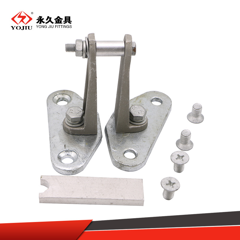 Vertical Fixing Hardware Mwl-101-102-103-104 Rectangular Busbar Fixing Clamp Permanent Hardware Protection