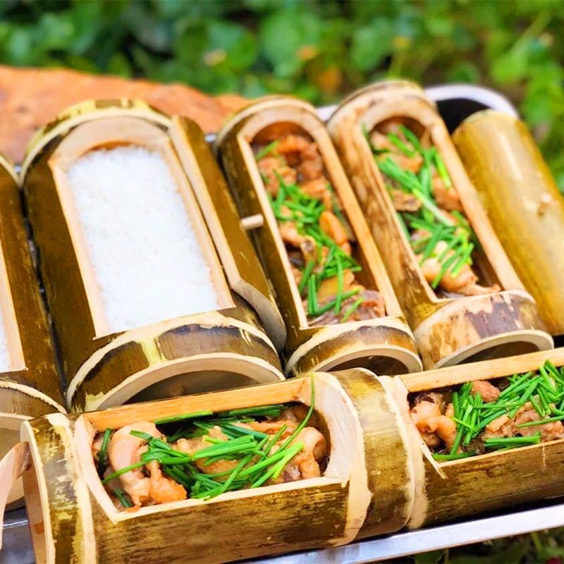 Натуральная бамбуковая пароварка для риса с крышкой, горизонтальная бамбуковая пароварка с крышкой, свежая индивидуальная бамбуковая пароварка, оптовая продажа