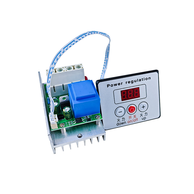 10000W Scr Voltage Regulator with Voltage Stabilization for Oven Controller, Hot Pot Heating Tube Temperature Control, Adjustable and Tunable