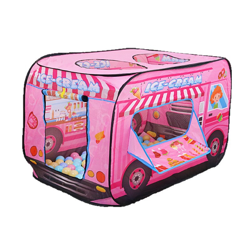 Cross-Border Amazon Best-Selling Children's Tent Game House Indoor and Outdoor Play House Easy to Fold Car Theme Toys
