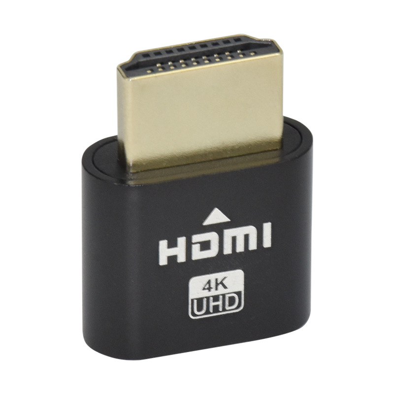 HDMI Virtual Display Dp Fake Load Hdmiedid Display Cheat Graphics Card Spooer Lock Screen Treasure