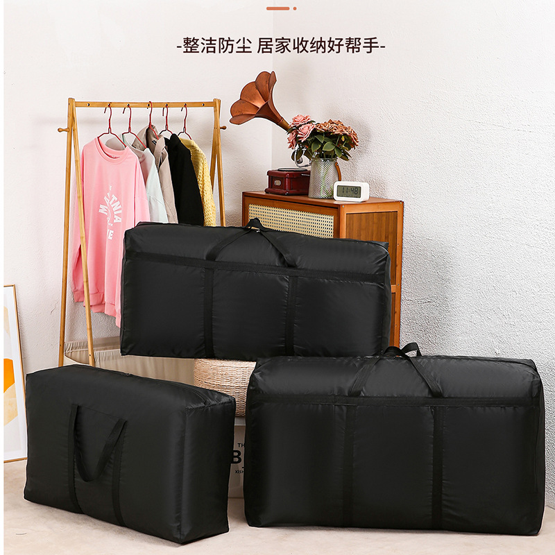 Moving Bag Wholesale Large Oxford Cloth Strong Reinforced Thickened Luggage Bag Large Capacity Moving Packing Bag Cross-Border