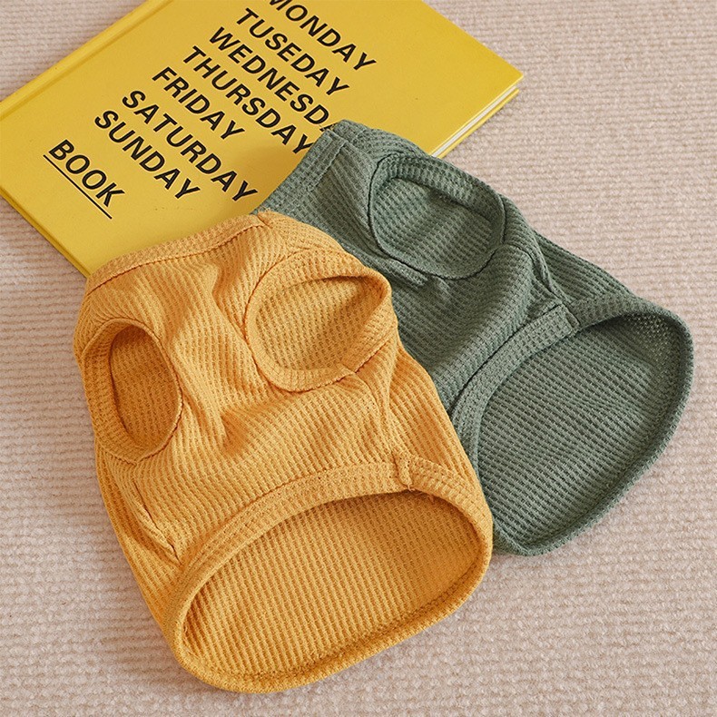 Cat Clothes Anti-lint Dog Vest Teddy Cat Thin Kitten Summer Blue Cat Super Soft Pet Clothes