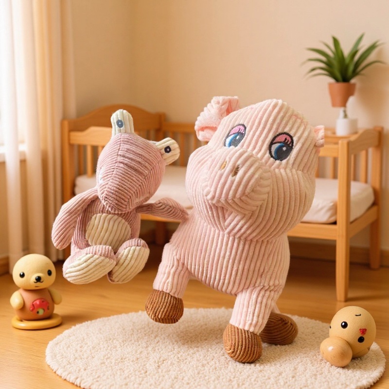 Ретро игрушка-свинка из вельвета, водонепроницаемая, антипятновая, дышащая и теплая, популярна в странах Европы и Америки, для детей от 0 до 35 лет