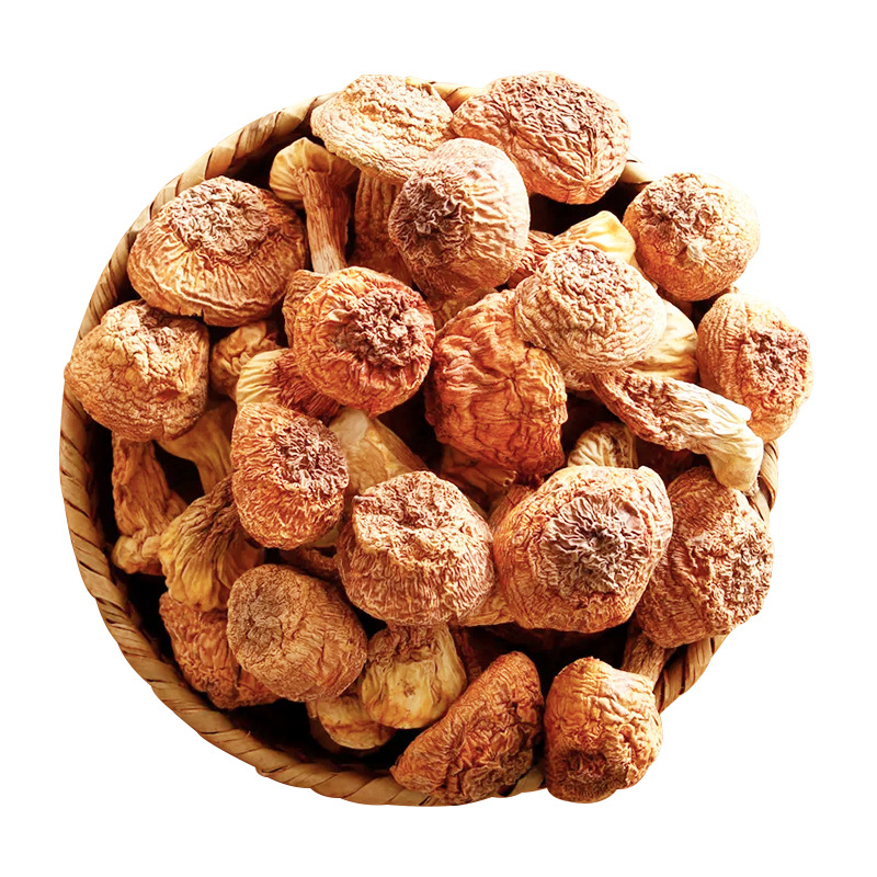 Yunnan Agaricus Blazei Mushroom Dry Goods Brazilian Mushroom Catering Fresh Mushrooms Nourishing Soup Ingredients Sulfur-Free Smoked Hot Pot Base