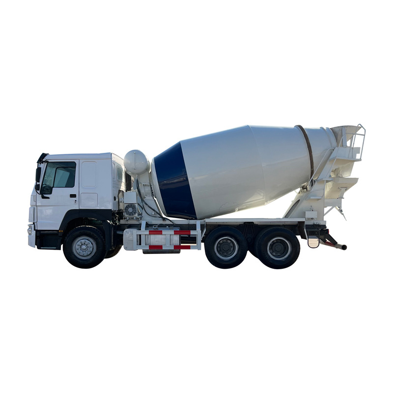 Hoofer Concrete Mixer Truck for Sale with Eight Rear Wheels, 12 Cubic Meter Commercial Concrete Cement Transport Tank Truck, Brand New Tires