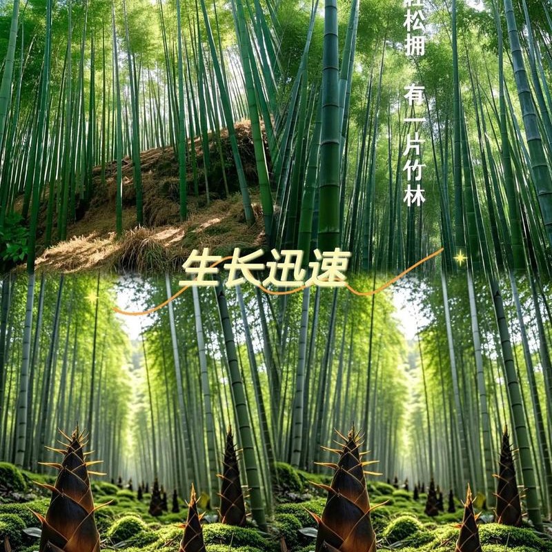 Bamboo Seedlings, Purple Bamboo Seedlings, Courtyard Bamboo Seedlings, Green Bamboo Seedlings, Gold Inlaid Jade Bamboo Seedlings, Golden Bamboo Seedlings, Wall Greening Bamboo Seedlings