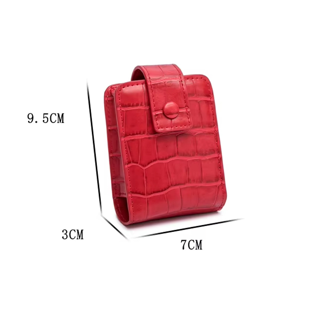 Hongfei Fashion Portable Cosmetic Bag Women's Creative Lipstick Makeup Bag Mini Storage Bag with Mirror