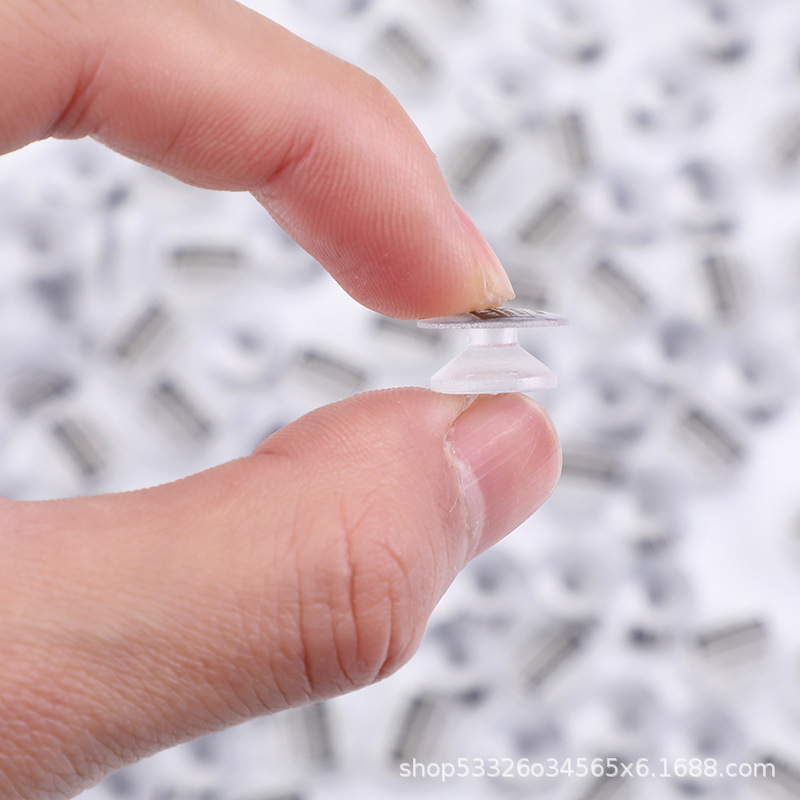 Transparent Tapered Shoe Buckle Hole Shoes Accessories Shoe Flower Bottom Buckle Printing Decorative Shoe Buckle DIY Accessories Bag Hole Buckle