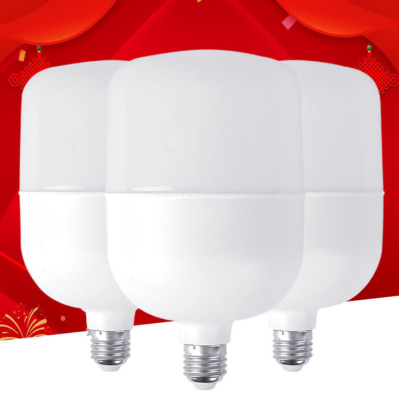 led bulb super bright E27 screw mouth household white light lighting bulb factory workshop high power energy saving bulb