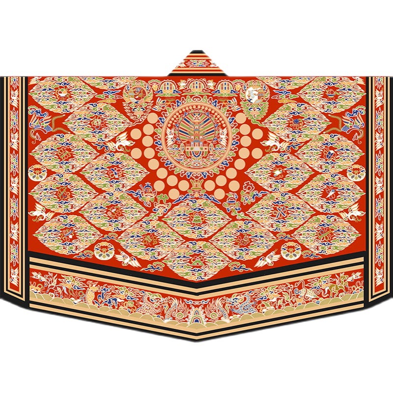 Jiangyi Qinghe Fu Taoist High-Power Robe, Taoist Robe, Class Robe, Xiating Robe, Scripture Robe, Taoist Robe