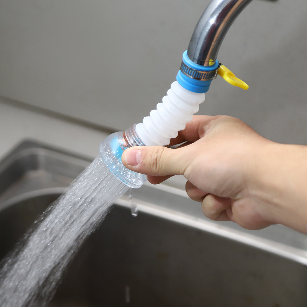 Faucet Anti-Splash Spout Kitchen Household Shower Tap Water Universal Connector Extender Rotating Water Purifier Water Filter
