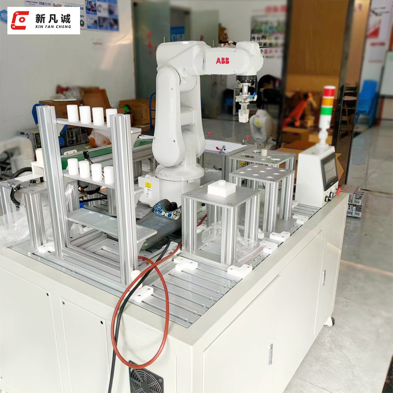 Used ABB small desktop robot IRB120 load 3KG assembly handling polishing teaching mechanical arm