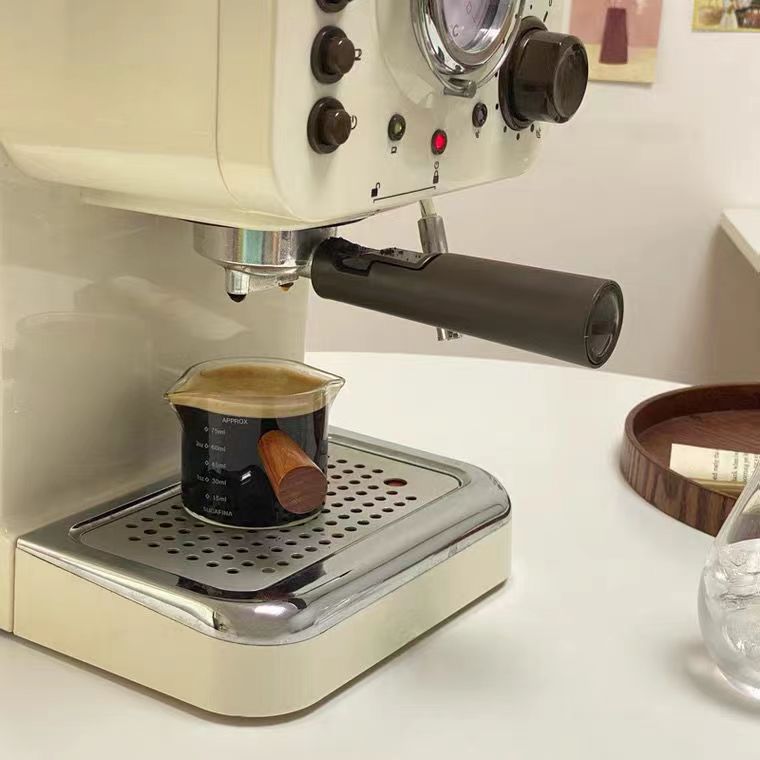 Japanese milk glass small Milk Cup espresso Mini Milk Jar latte cup double mouth small Milk Cup coffee shop utensils