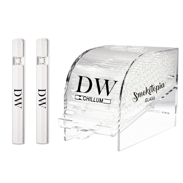 Highly Transparent Glass Pipe, Straight Tube, Multi-Specification Nozzle, Universal Interface, Creative Accessories, Heat-Resistant, Easy to Clean, Multiple Sizes