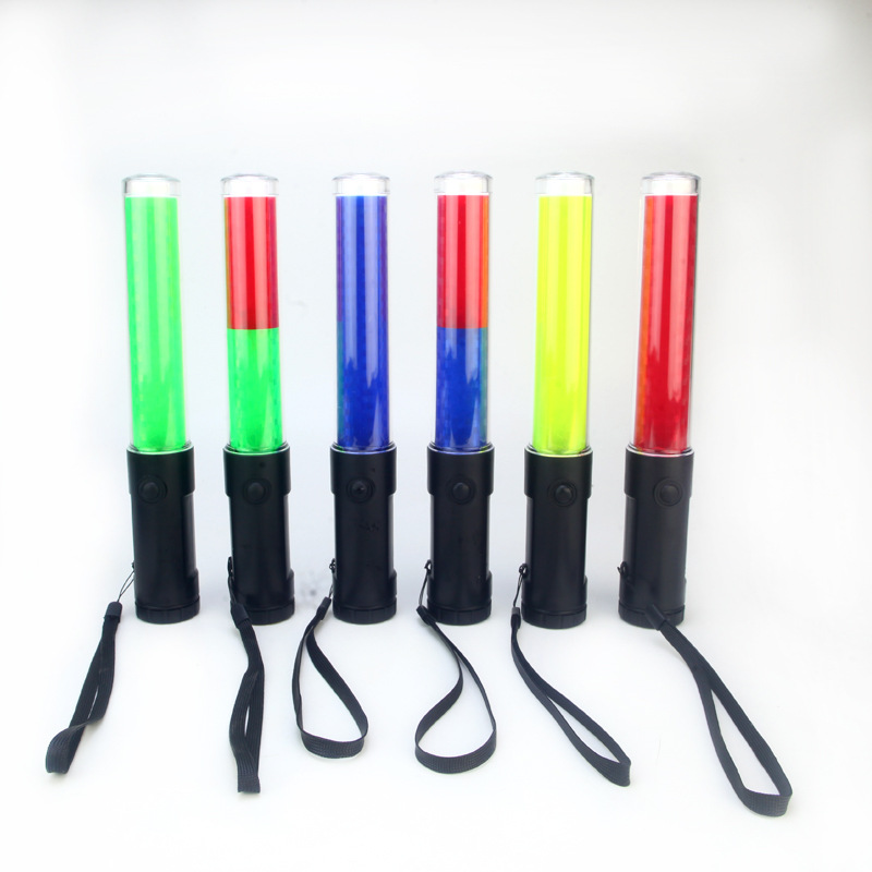 Rechargeable LED traffic baton flash stick battery flash stick concert glow fairy stick glow stick