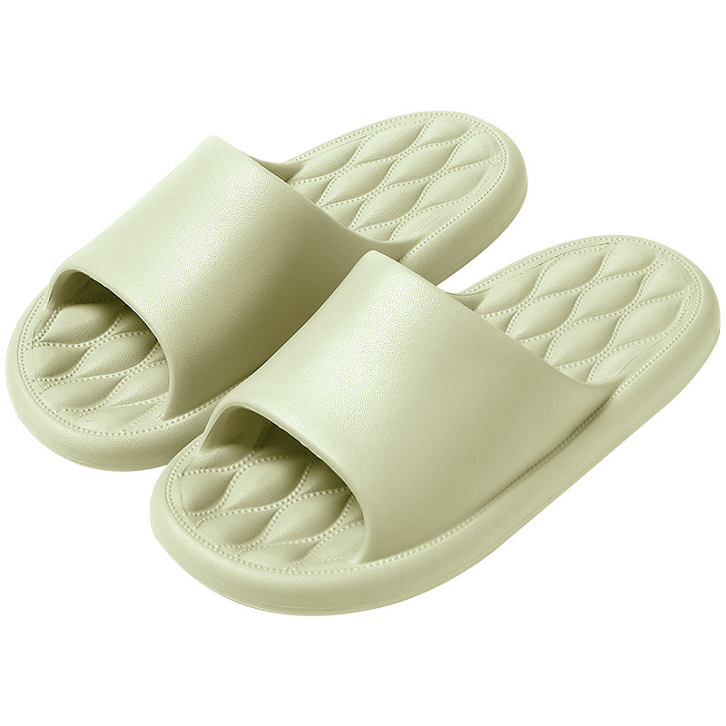 2025 Manufacturers Supply Summer Home Hotel Thick-Soled Bathroom Non-Slip Eva Men's and Women's Sandals and Slippers