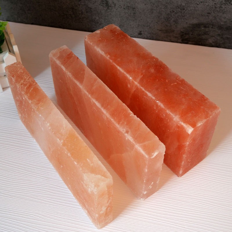 Himalayan salt brick for sweat steaming room salt brick wall brick for Salt House modeling Himalayan crystal salt brick