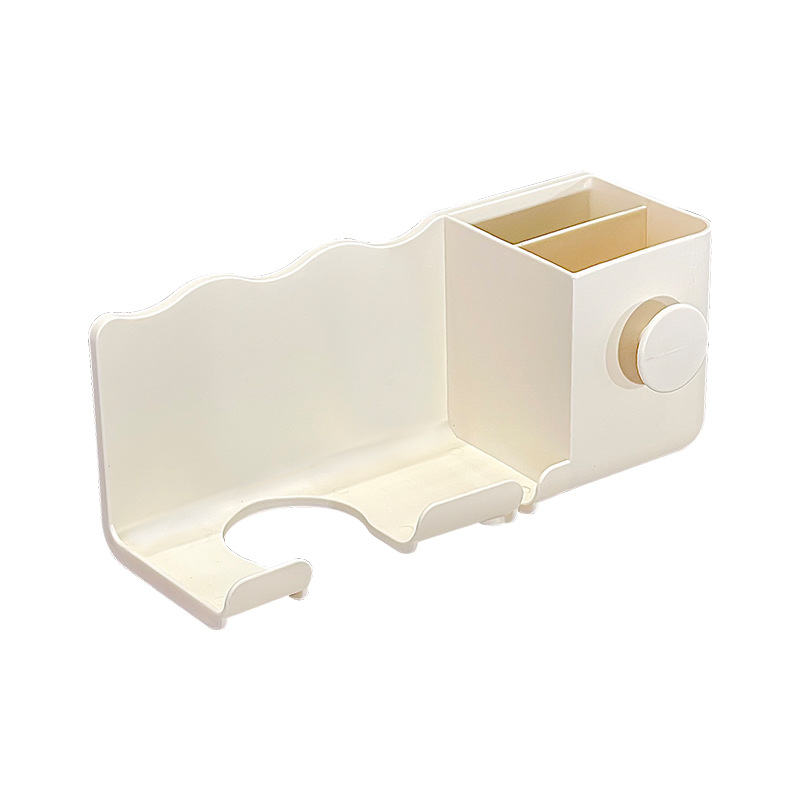 Hole-Free Hair Dryer Storage Rack Hair Dryer Rack Multi-Functional Hair Dryer Bathroom Storage Rack Cross-Border Supply