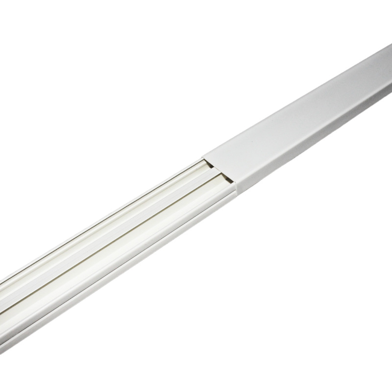 Chilean Split-Type Pure White Sealed Wire Duct Pvc Partition Slot Customizable Wholesale Flame-Retardant Insulated Waterproof Wiring Duct