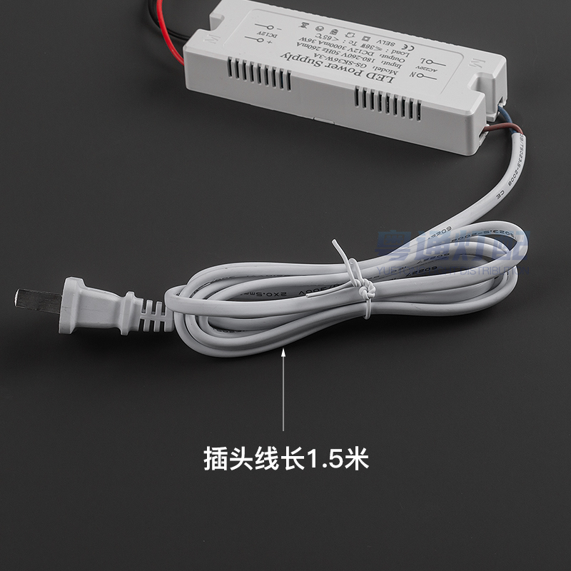 12V Led Smart Mirror Light Drive Power Supply Constant Voltage Transformer 24W36W48W60W Cabinet Light Ballast