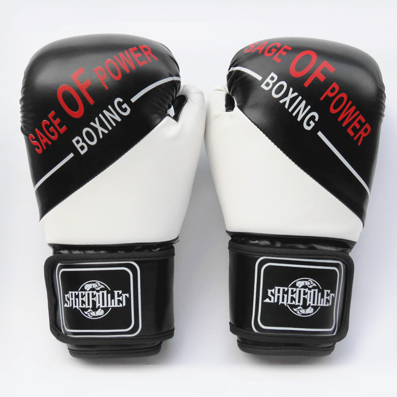 Утолщенные боксерские перчатки для взрослых и детей, для тренировок по муай тай, свободного боя и профессионального бокса с мешком