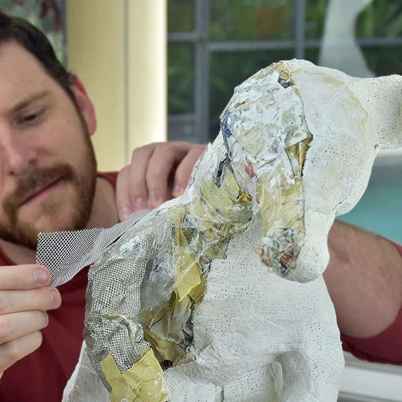 Crafts Modeling Active Silk Aluminum Mesh Modeling Anti-Crack Manufacturer Wholesale Rhombus Mesh Corrosion-Resistant Aluminum Mesh