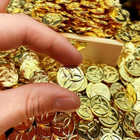 Game Peripherals Cos Props Gold Coins Metal Peripherals Collection Coins Gifts Creative Manufacturers Wholesale