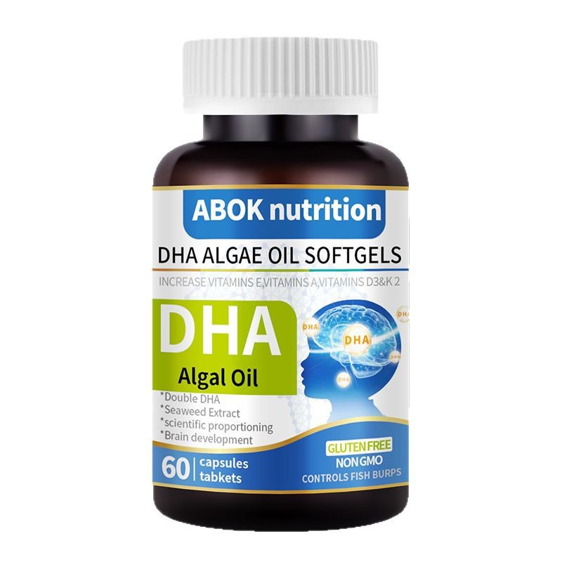 Abok Dha Algae Oil Gel Candy Algae Plant Essence Manufacturer Dropshipping Wholesale Preferential Treatment