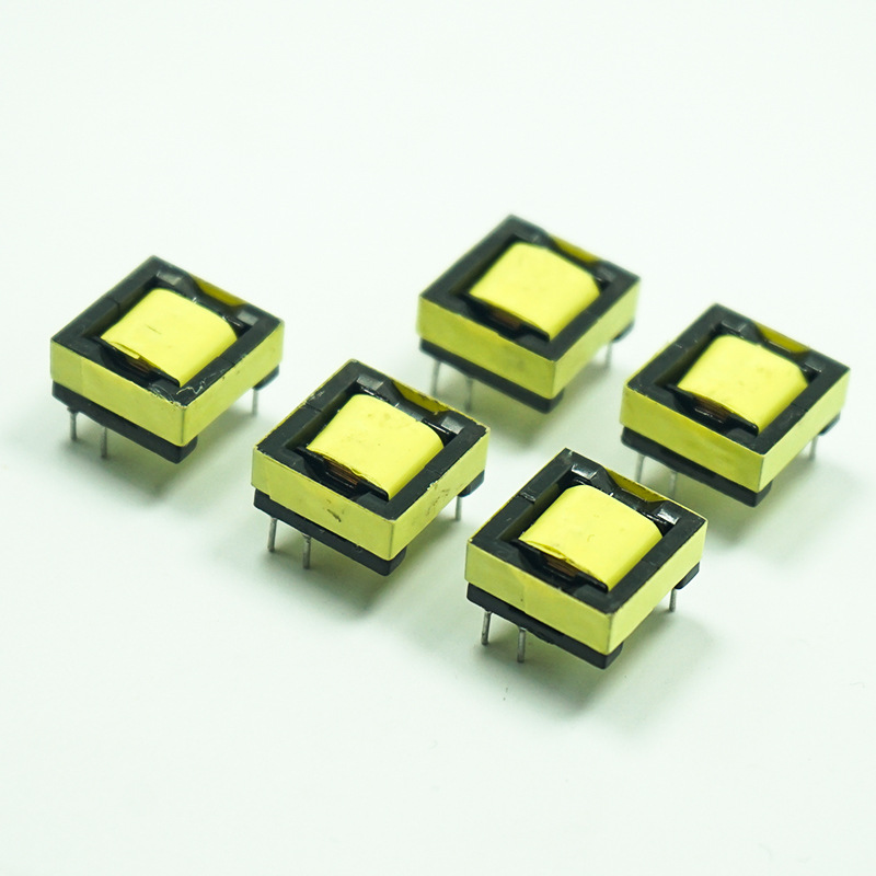 Factory production EFD20 horizontal 4+4 high frequency transformer mobile phone charger transformer LED Drive Transformer