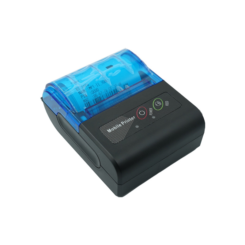Cross-Border Exclusive 58mm Portable Pocket Inkless Mini Receipt Bluetooth Thermal Printer