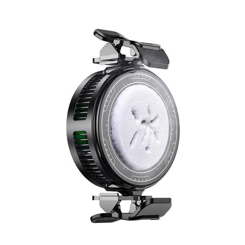 2026 New Model Tl03 Radiator Semiconductor Magnetic Back Clip Digital Display Ai Intelligent Temperature Control Mobile Phone Radiator