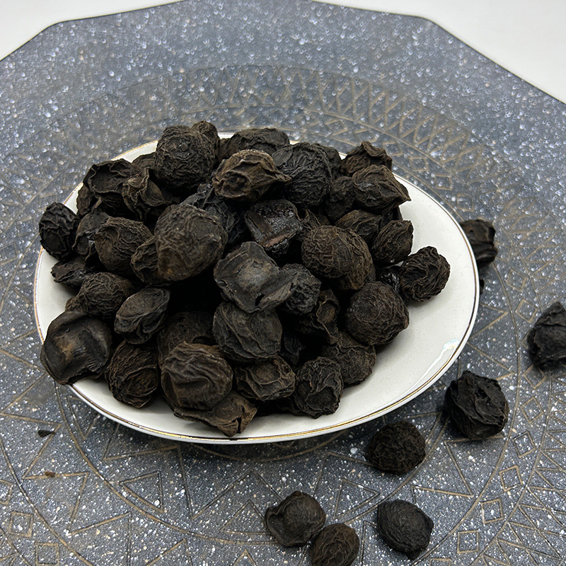 Edible Bulk Dried Black Plum Sour Plum Soup Raw Materials Smoked Black Plum Fruit New Bulk Black Plum Tea 500g Chinese Herbal Medicine