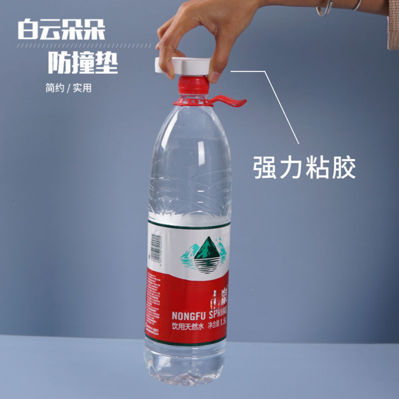 Simple Anti-Collision Pad Silent Sticker Buffer Anti-Collision Particle Wall Door Back Wardrobe Cabinet Door Bathroom Silent Home Use