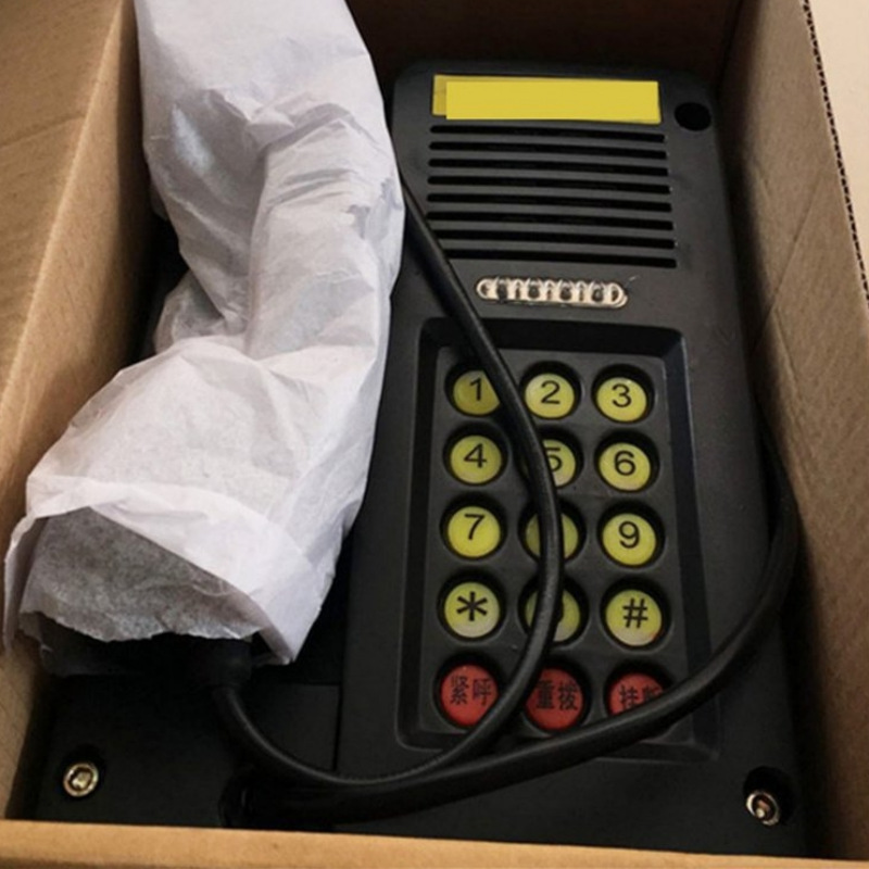 Mining Explosion-Proof, Dust-Proof and Waterproof Telephone, Stainless Steel Sealed Buttons Are Durable, and Full Noise Reduction and Sound Amplification Functions Are Available