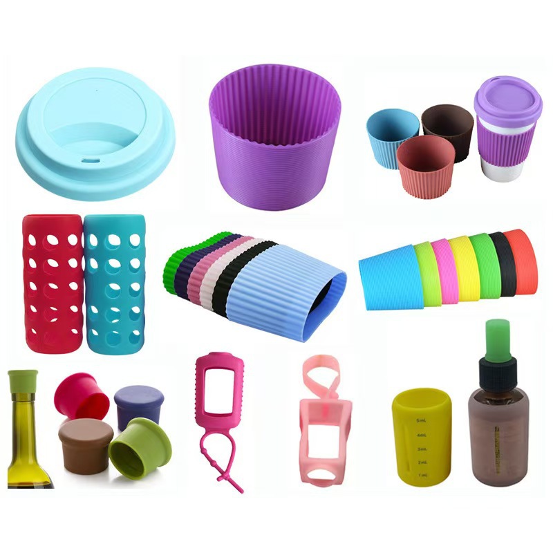 Customized Silicone Products Silicone Miscellaneous Parts Protective Cover Bottled Cleaning Brush Silicone Products Mold Opening