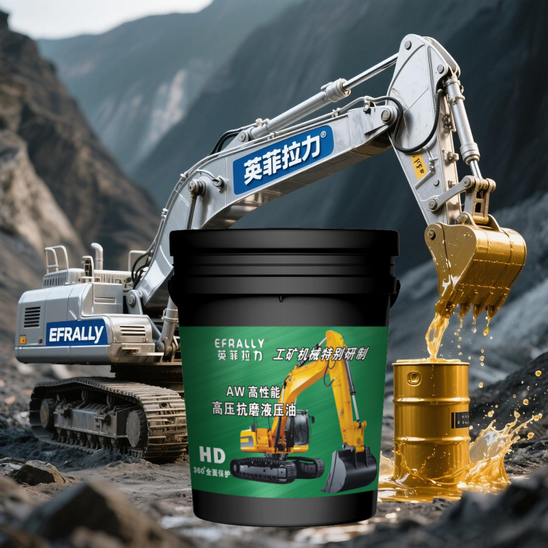 Оптовая продажа масла Yingfei Fali 46 # 68 # противоизносного гидравлического масла для строительной техники, моторное масло 16L 18L 170kg