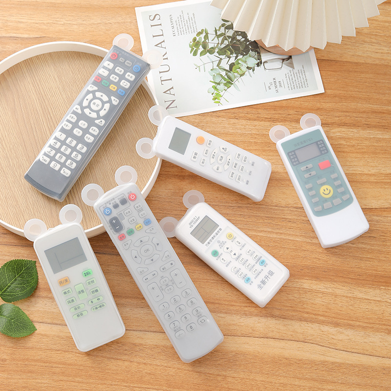 Новый прозрачный силиконовый чехол для дистанционного управления с подсветкой для кондиционера и телевизора