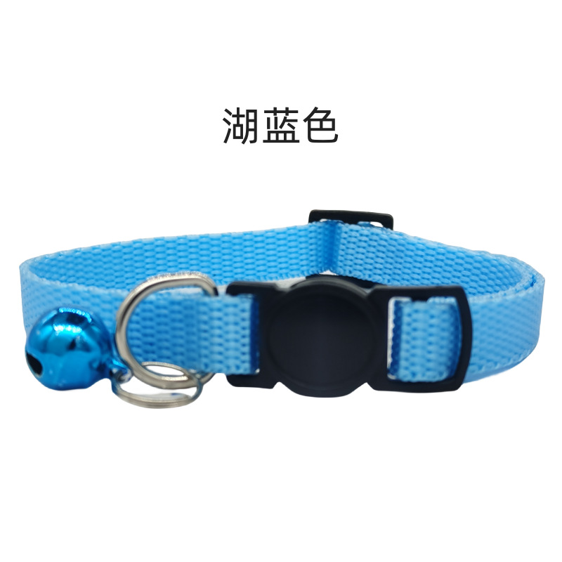 Cross-border explosion dog collar safety buckle anti-suffocation cat collar multi-color adjustable pet collar in stock wholesale