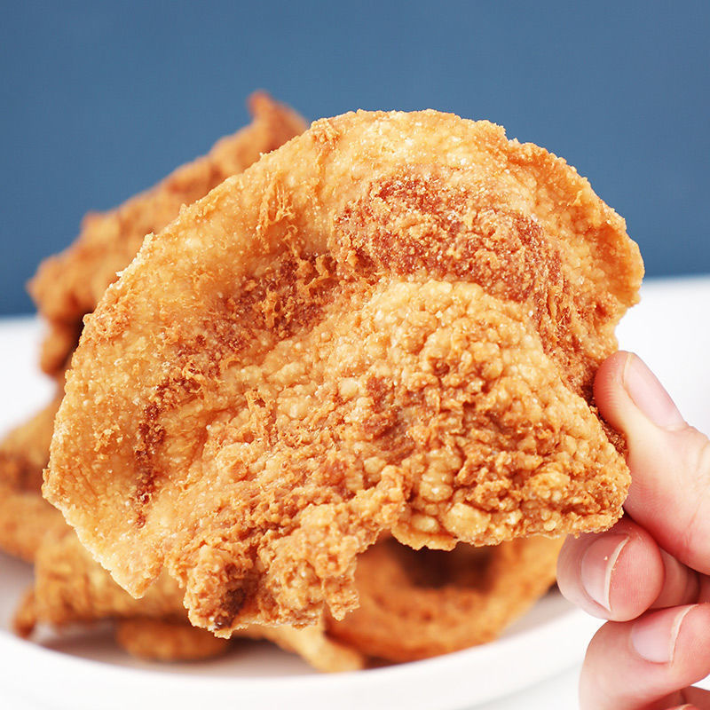 [Free Shipping] Spicy Lard Residue, Crispy Pork Belly Residue Snacks, Pork Jerky Residue Wholesale